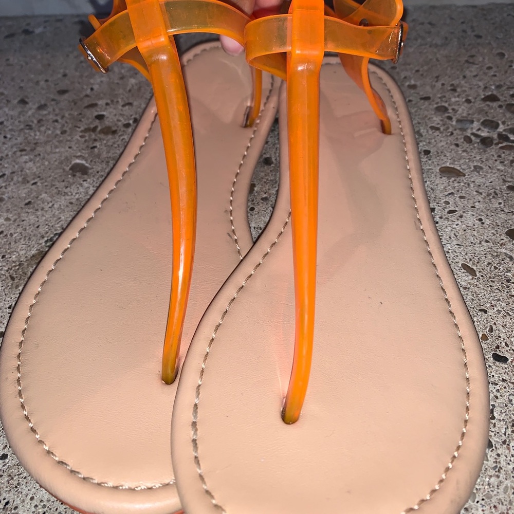 Orange ALDO sandals